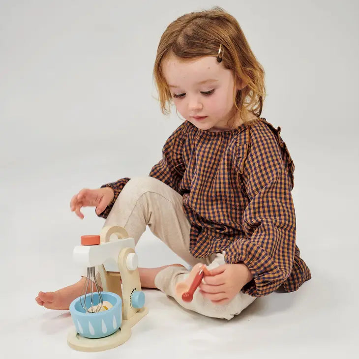 Wooden Cake Mixer Toy image 0