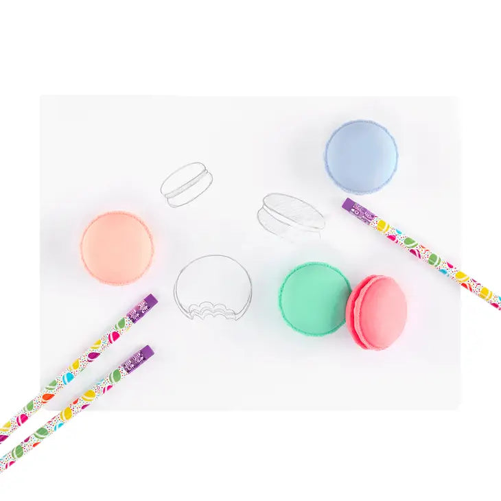 Le Macaron Patisserie Scented Eraser - Set of 5 image 1