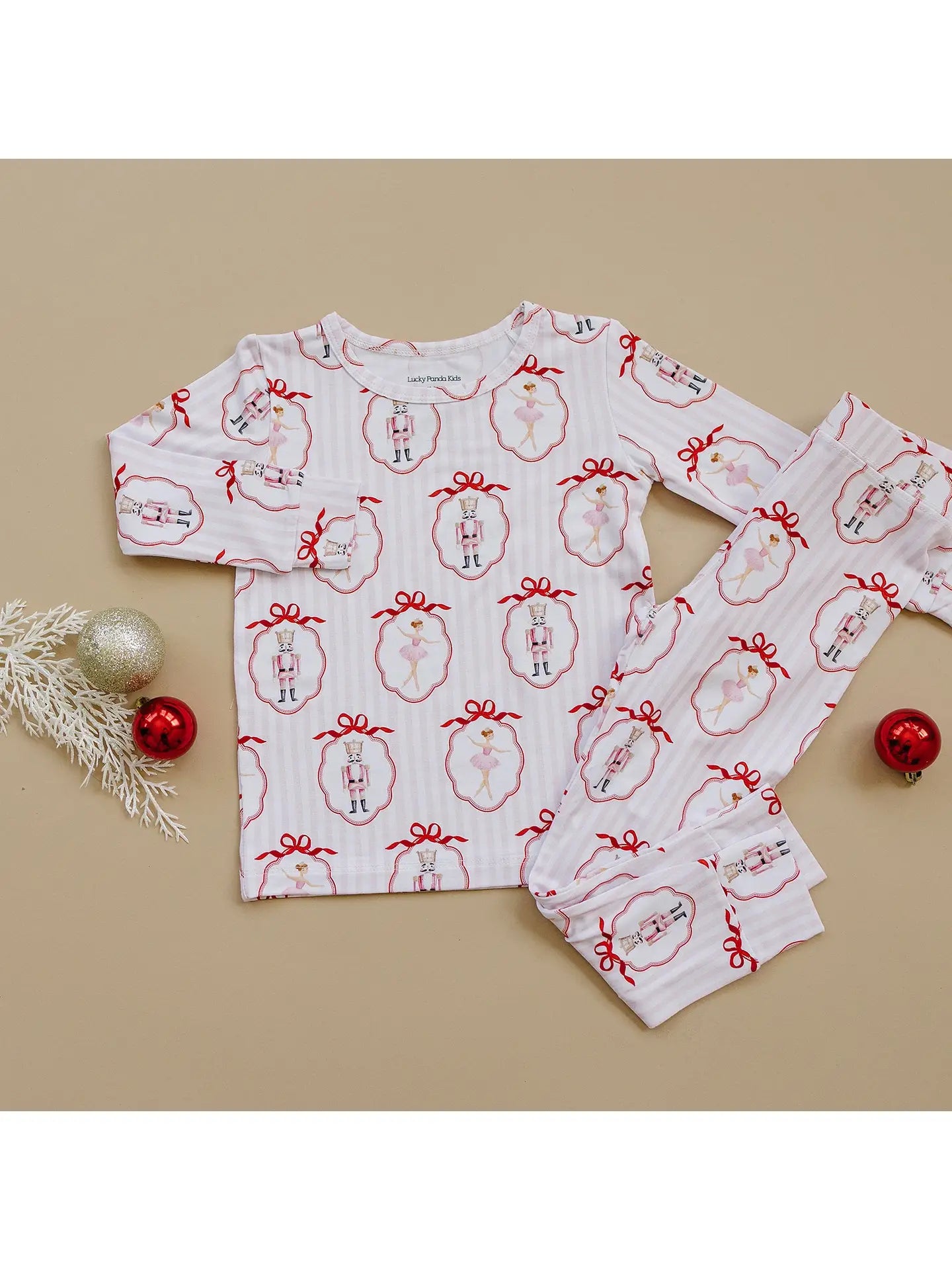 Pink Nutcracker Bamboo Two Piece Set