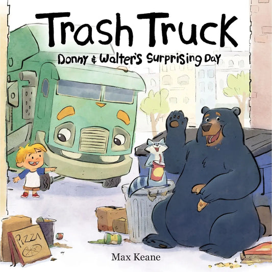 Trash Truck - Donny & Walter's Surprising Day By Max Keane | Hardcover Book