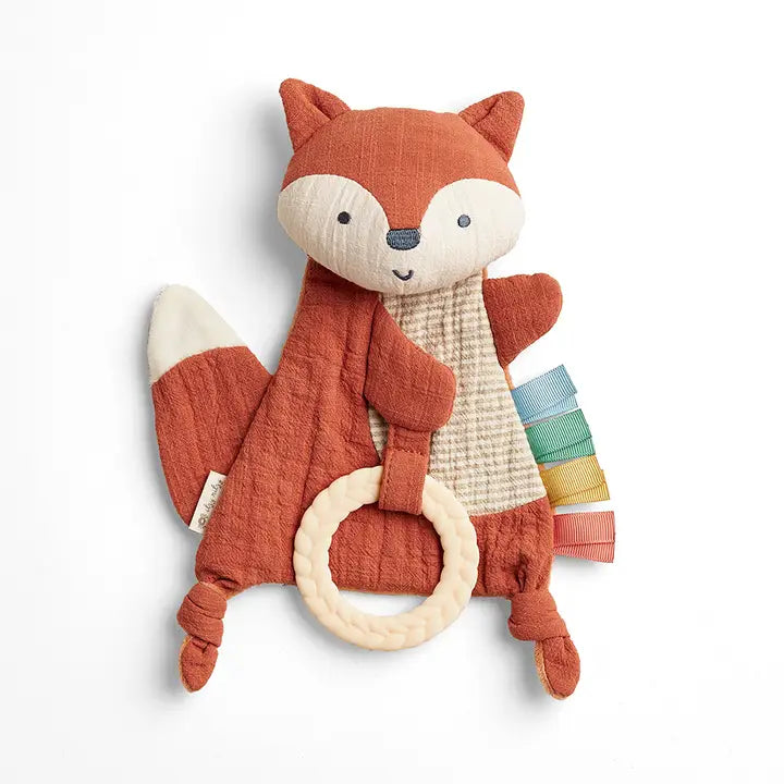 Bitzy Crinkle™ Sensory Toy with Teether image 3
