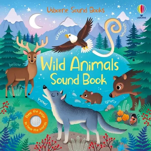 Wild Animals Sound Board Book