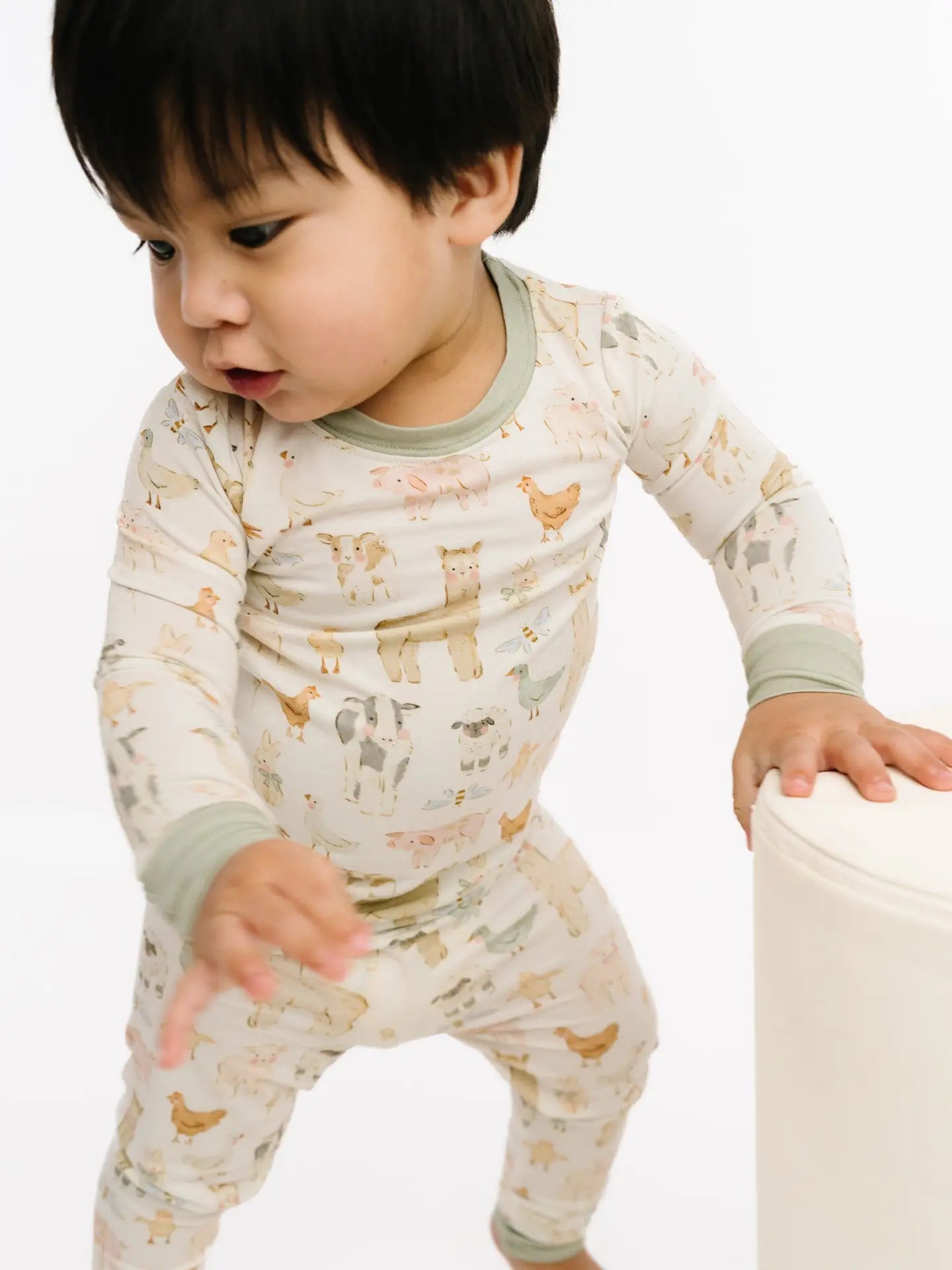 Spring Farm Toddler Bamboo L/S Set