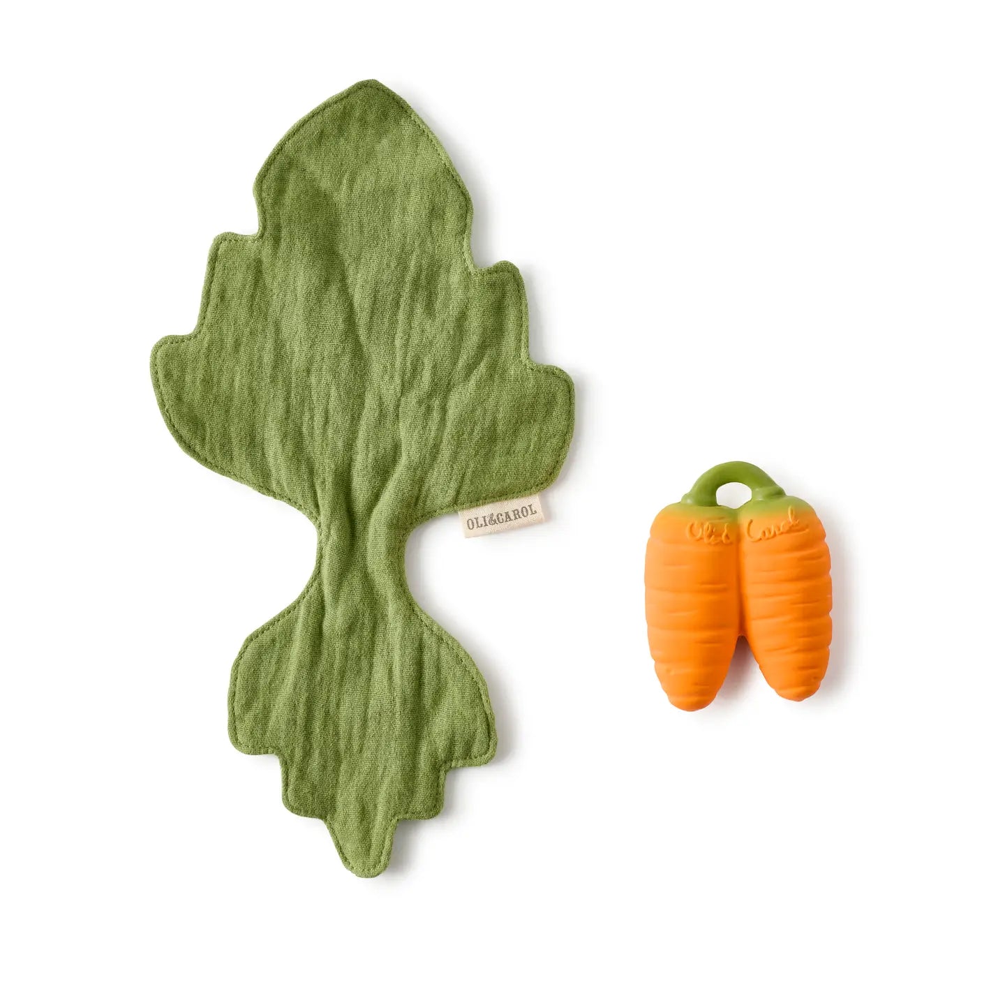 Cathy the Carrot | Mini Doudou Teether