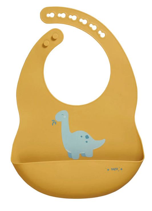 Dino Silicone Bib image 0