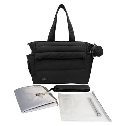 Babbleroo Puffer Diaper Tote Bag