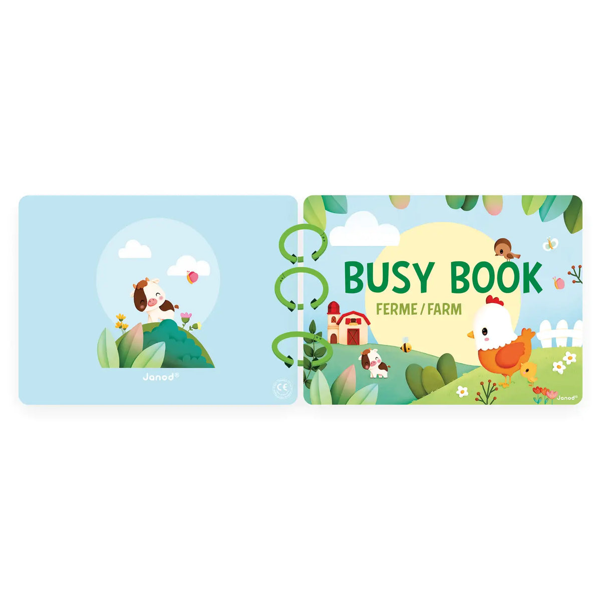 Farm Velcro Busy Activity Book