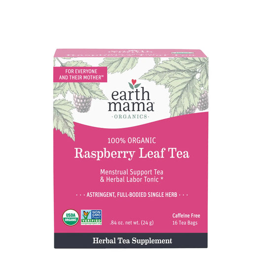 Earth Mama Organic Raspberry Leaf Tea | Traditional Herb for Pregnancy & Postpartum