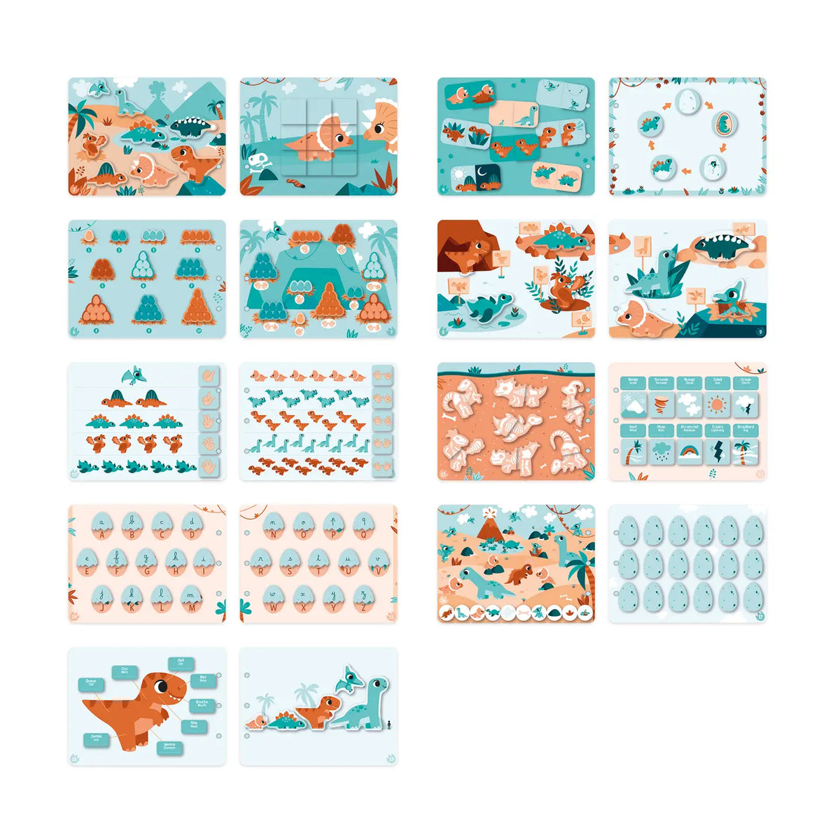 Dinos Velcro Busy Activity Book