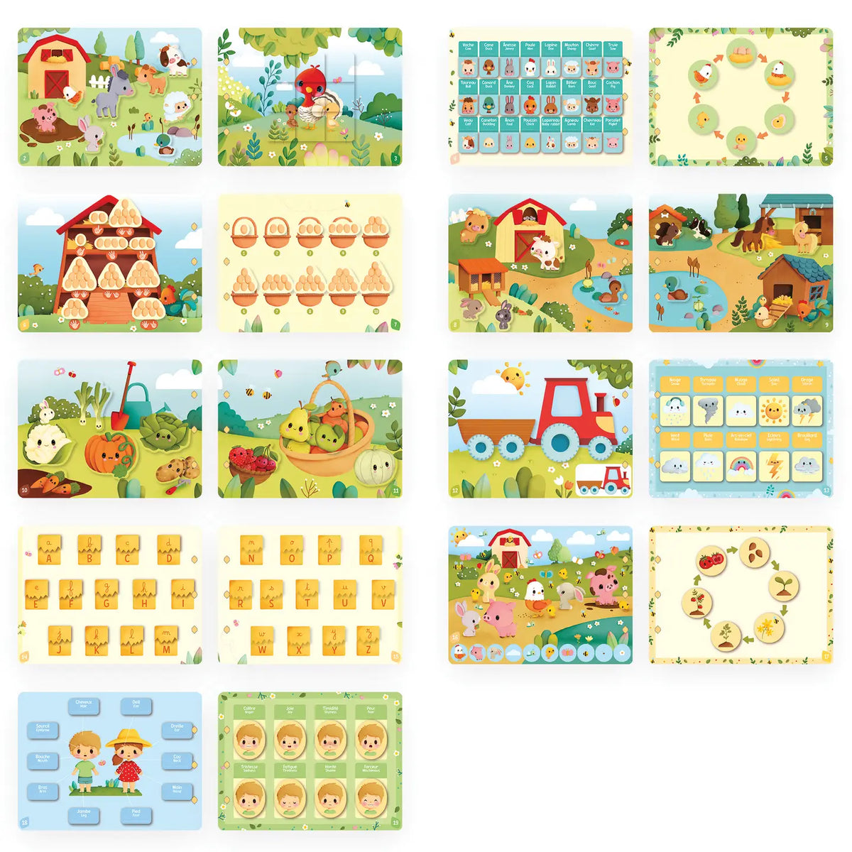 Farm Velcro Busy Activity Book