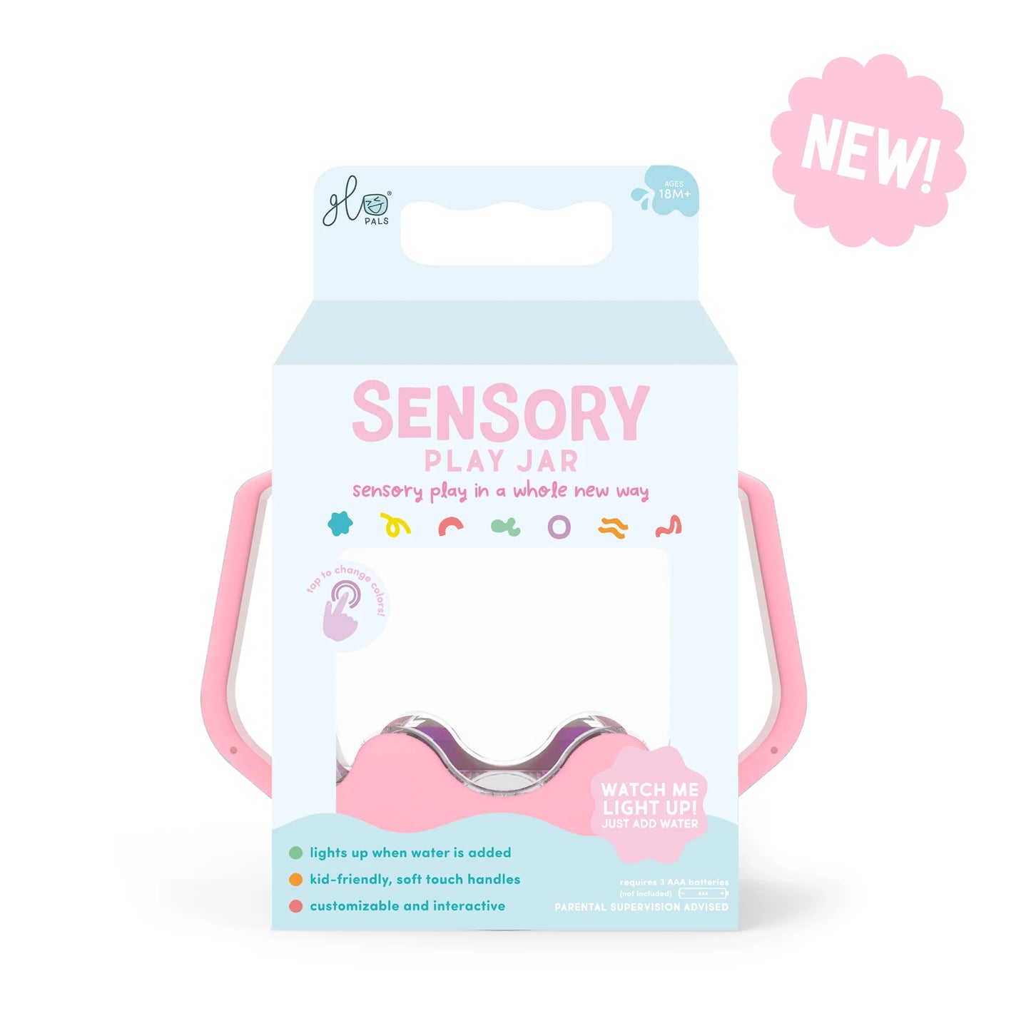 Glo Pals Sensory Play Jar image 2