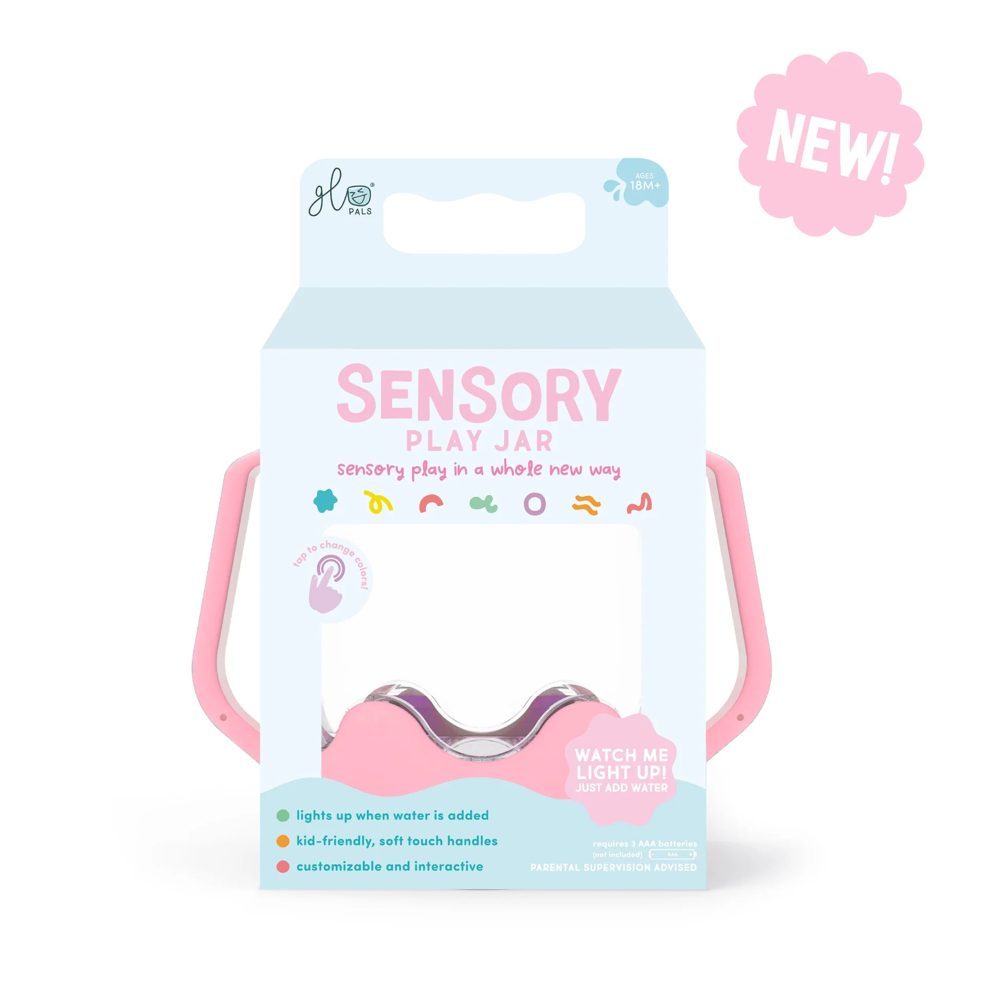 Glo Pals Sensory Play Jar image 2