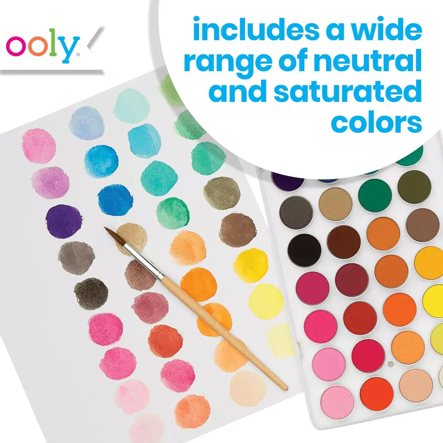 Lil' Paint Pods Watercolor Paint - Set of 36 image 2