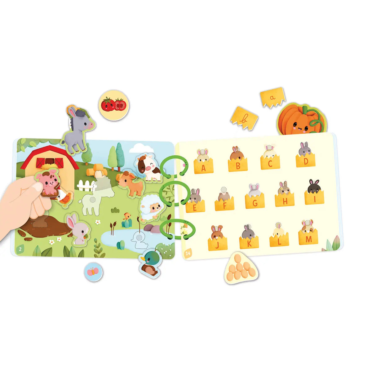 Farm Velcro Busy Activity Book