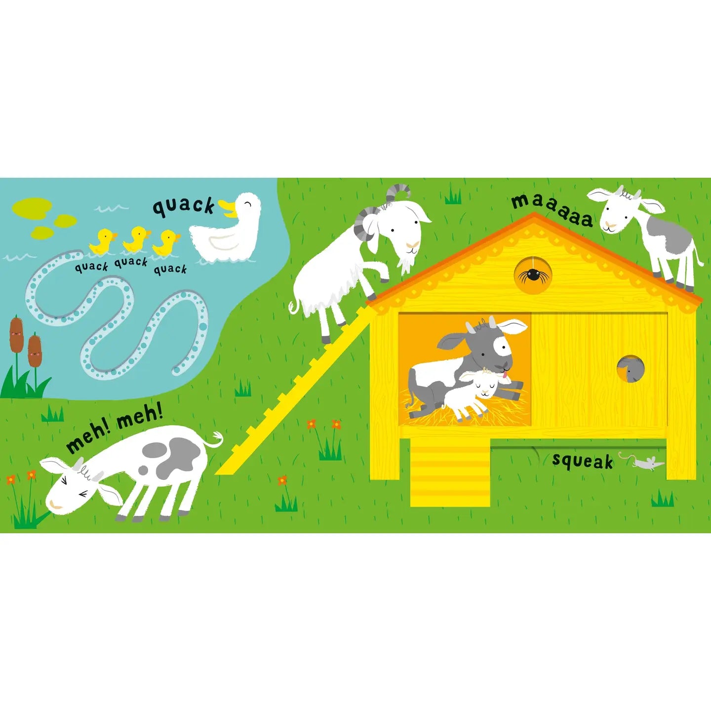 Slide and See Farm | Board Book