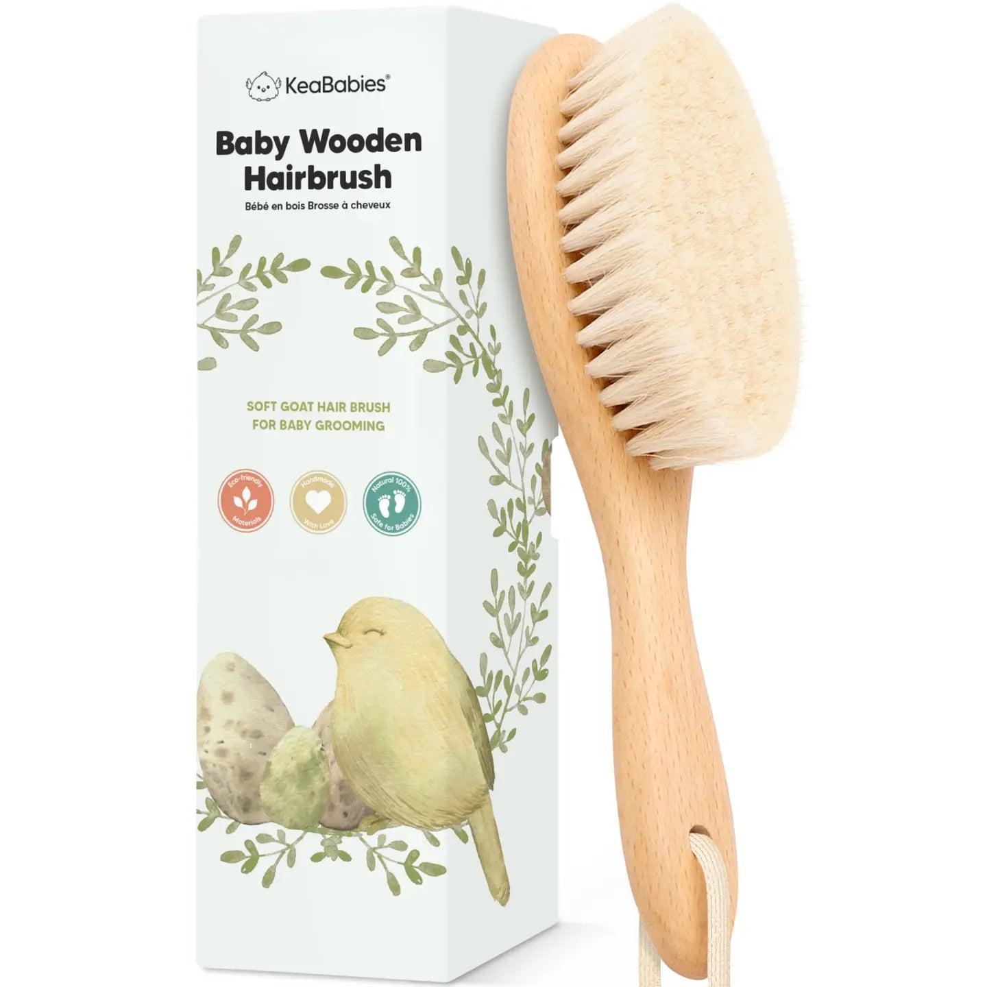 KeaBabies Baby Hair Brush