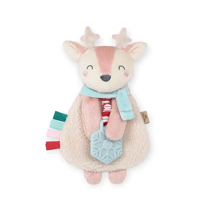 Holiday Itzy Lovey™ Plush + Teether Toy image 1