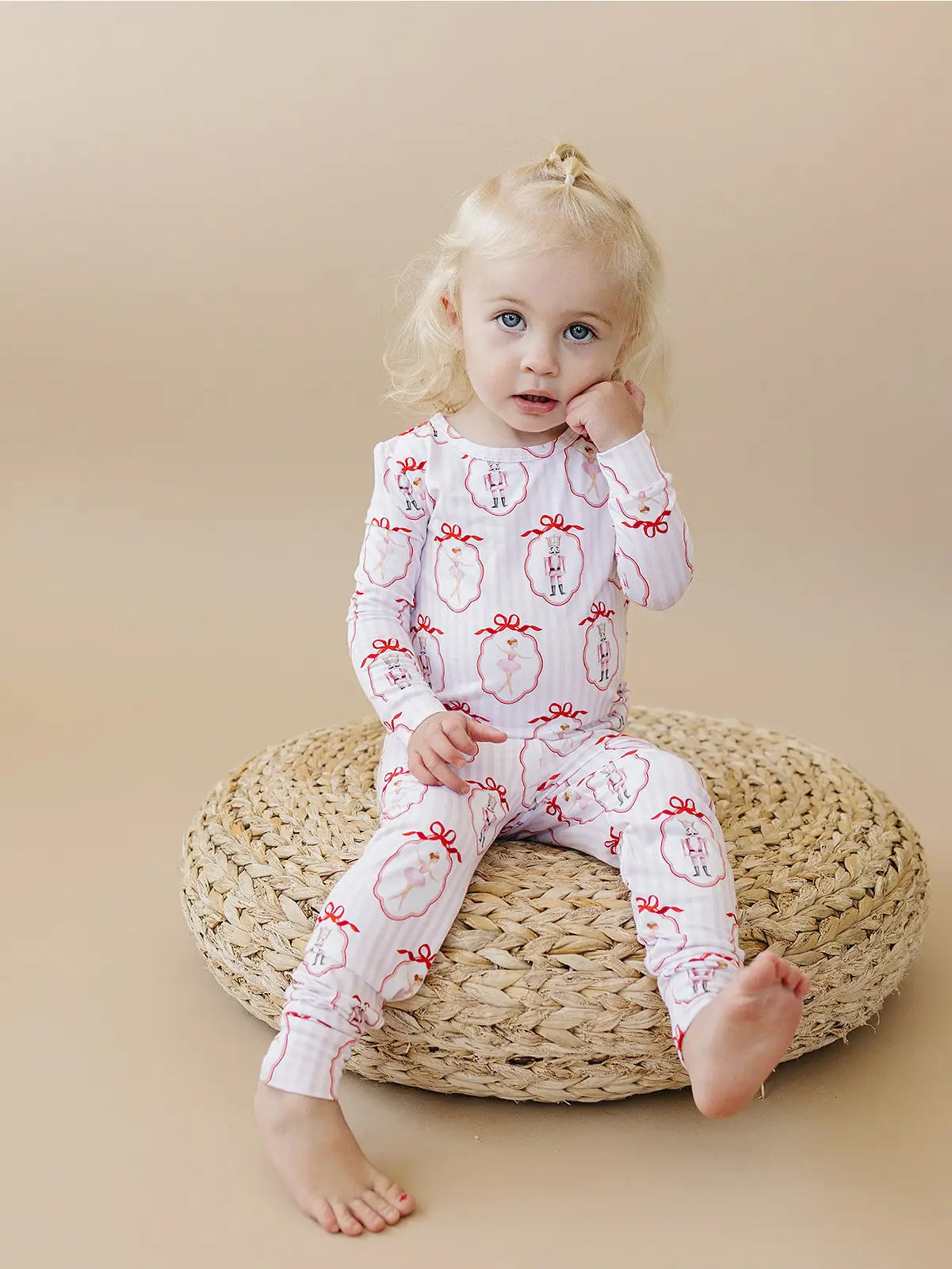Pink Nutcracker Bamboo Two Piece Set