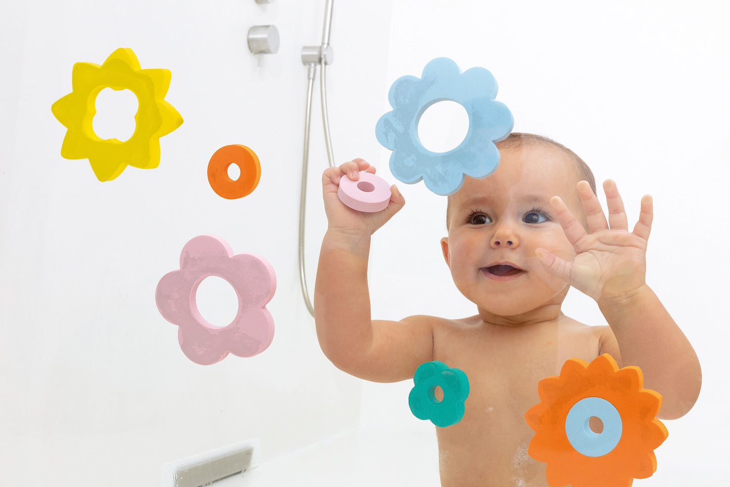Foam Bath Puzzle - Flower Power
