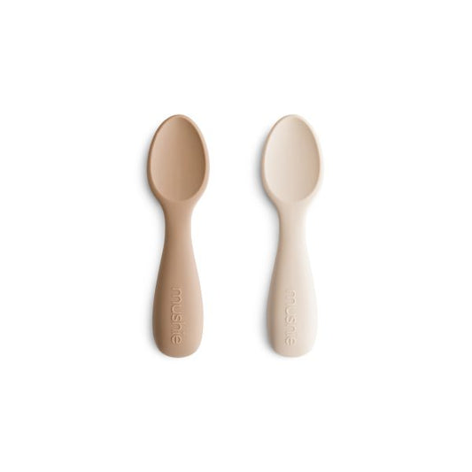 Silicone Toddler Starter Spoons 2-Pack image 0