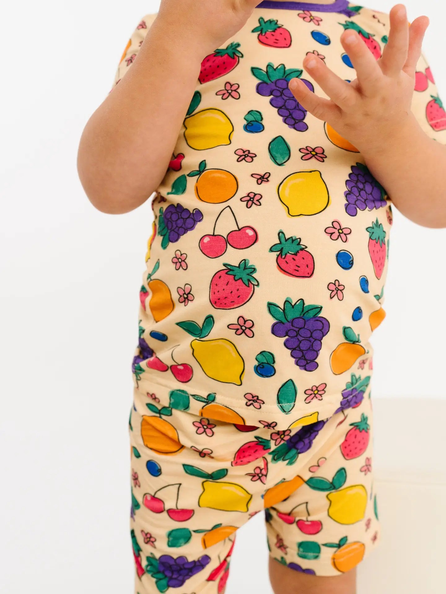 Fruit Basket Bamboo Shorts Set