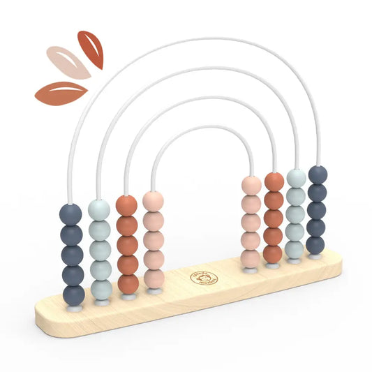 Neutral Wooden Rainbow Abacus