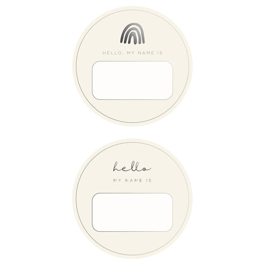 Hello Baby Name Tags image 0