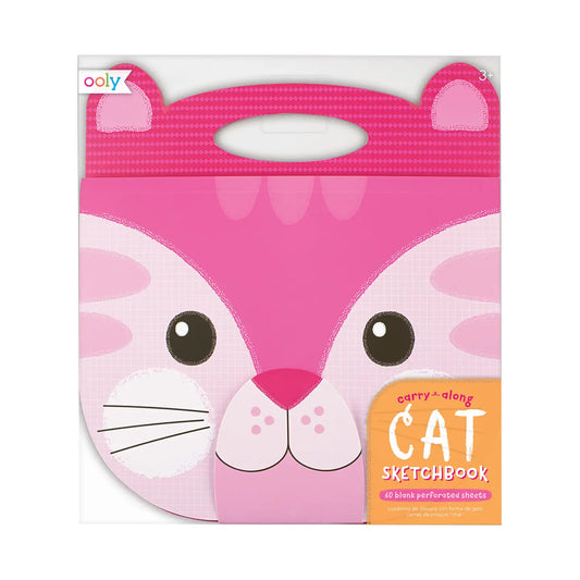 Carry Along Cat Sketchbook | 60 Sheets