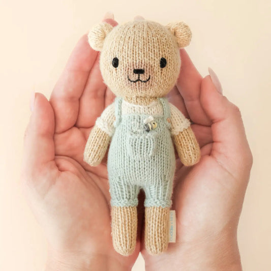 Cuddle+Kind Tiny Charlie the Honey Bear| Gives 10 Meals