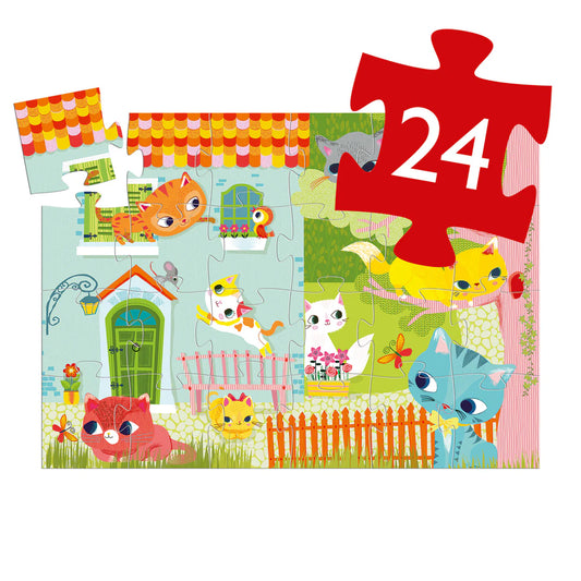 Pachat and Friends | 24pc Silhouette Jigsaw Puzzle