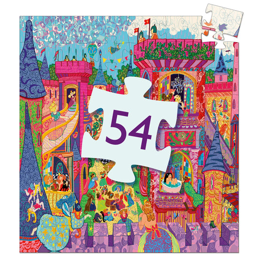 The Fairy Castle | 54pc Silhouette Jigsaw Puzzle