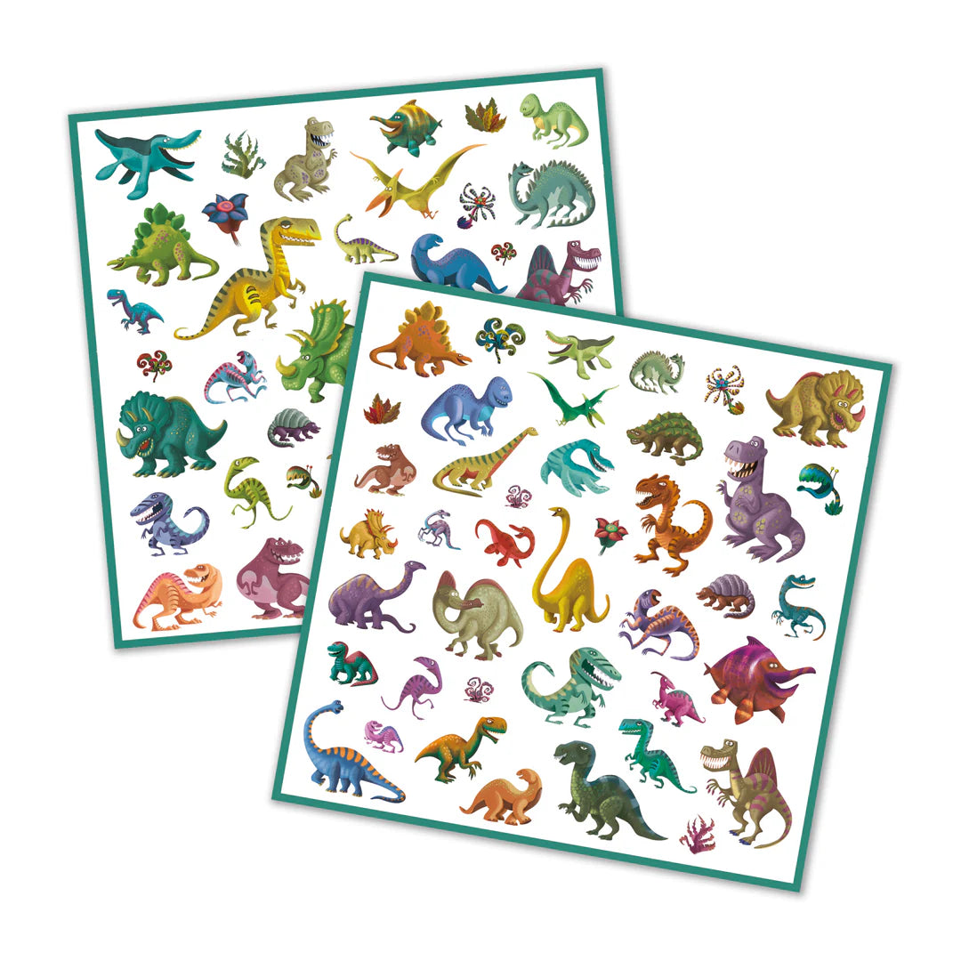 Dinosaur Sticker Sheets