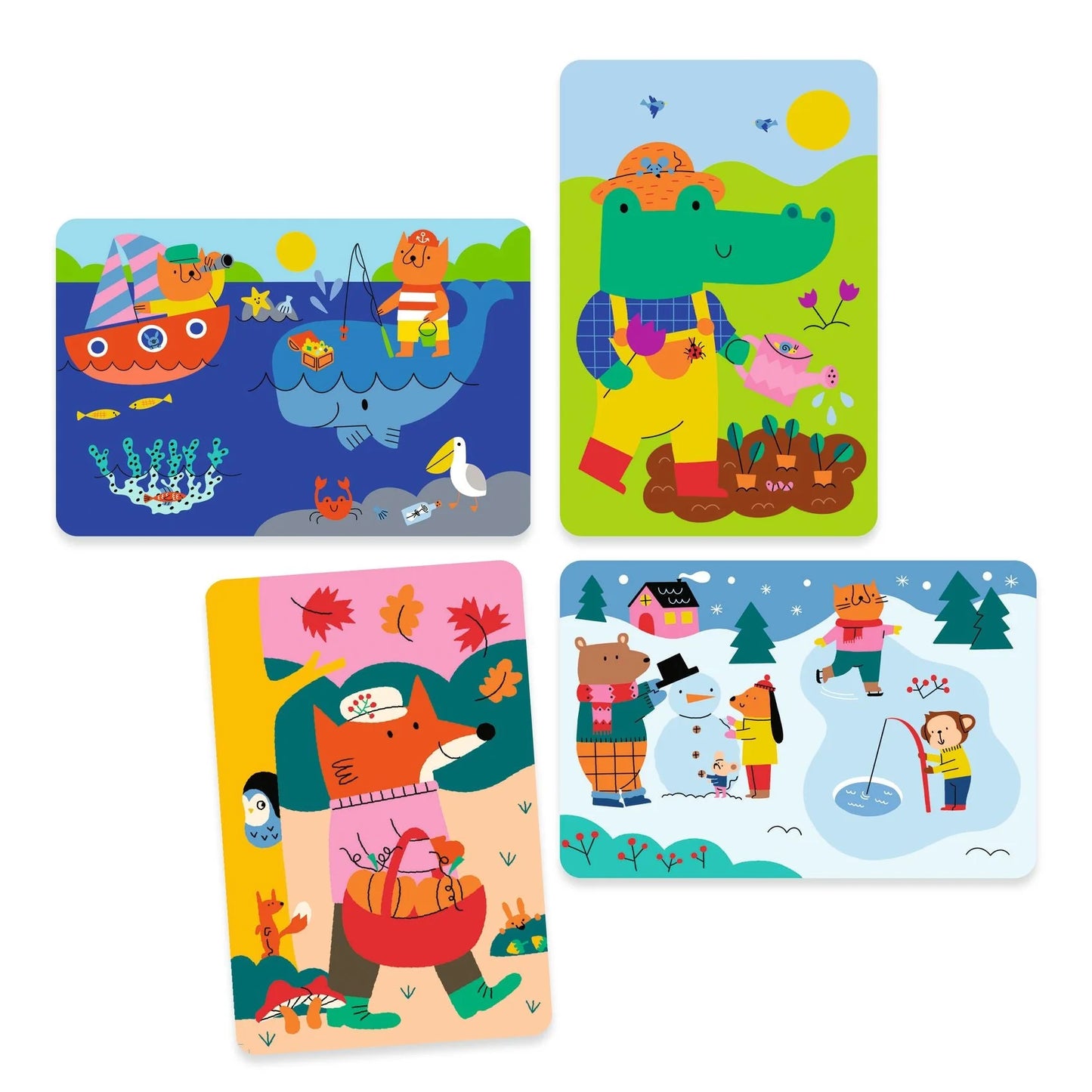 4 Seasons Magic Coloring Kit