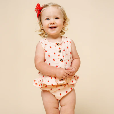 Lou Lou & Co - Junie Ruffle Tank + Bloom Set