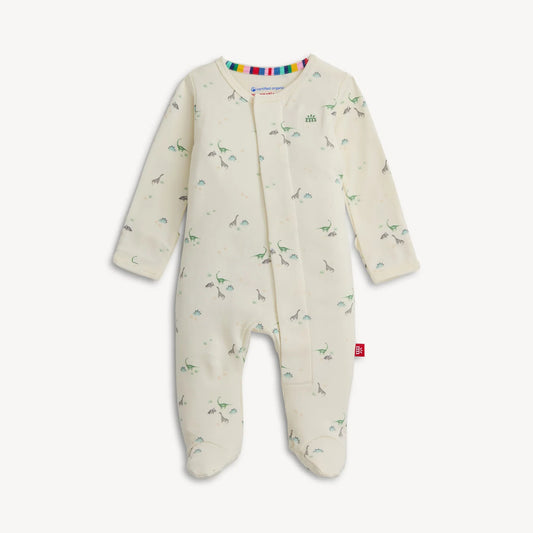 Magnetic Me Organic Cotton Footie | Tiny Diny