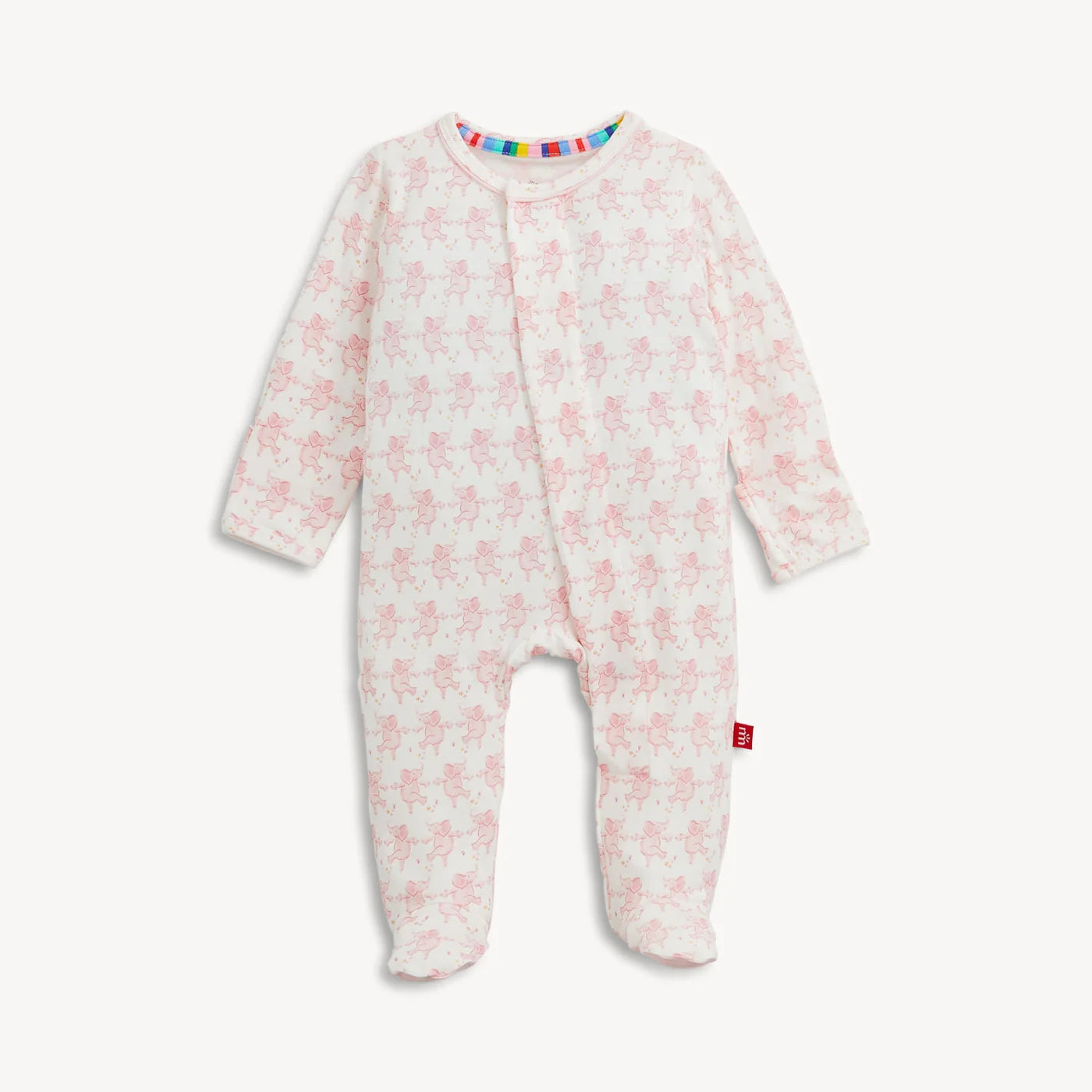 Magnetic Me Modal Footie | Pink Trunkettes