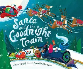 Santa and the Goodnight Train Board Book