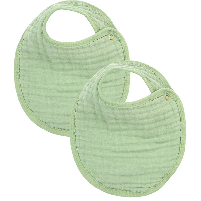 Lou Lou and Company Cloud Muslin Bib 2-Pack