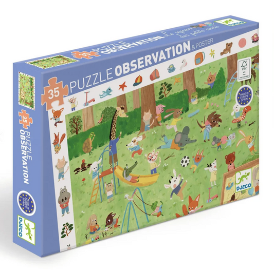 Observation Puzzle - Little Friends Garden