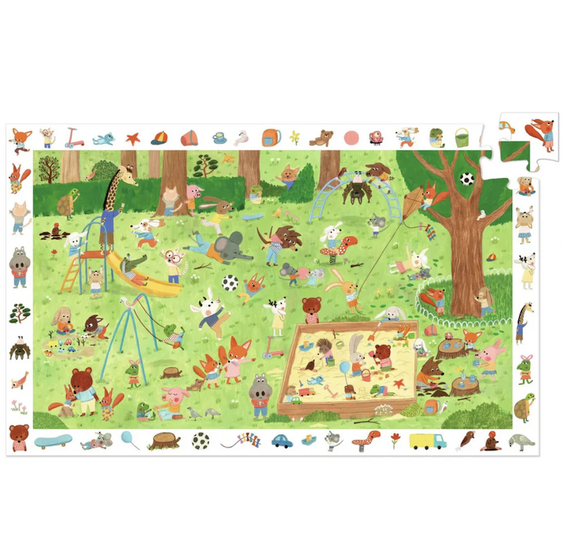 Observation Puzzle - Little Friends Garden