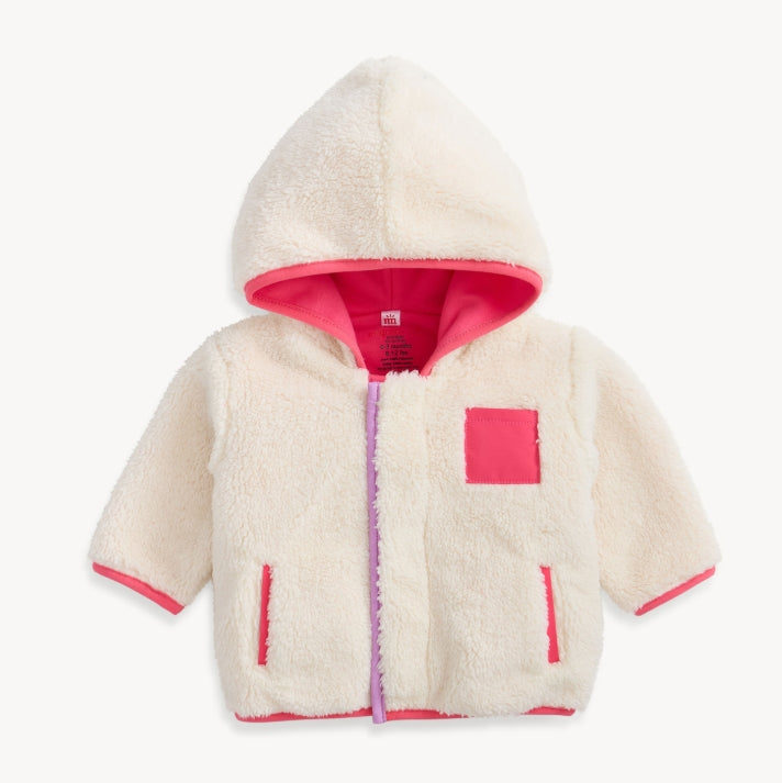 Magnetic Me Gentle Cream Sherpa Girl Jacket