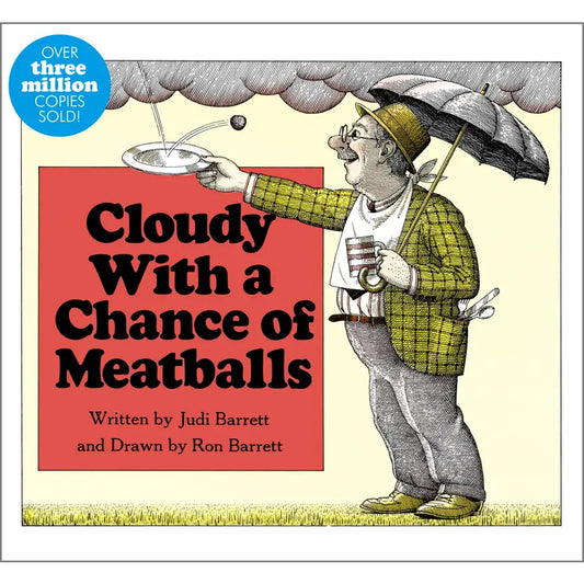 Cloudy with A Chance of Meatballs By Judi Barrett | Board Book