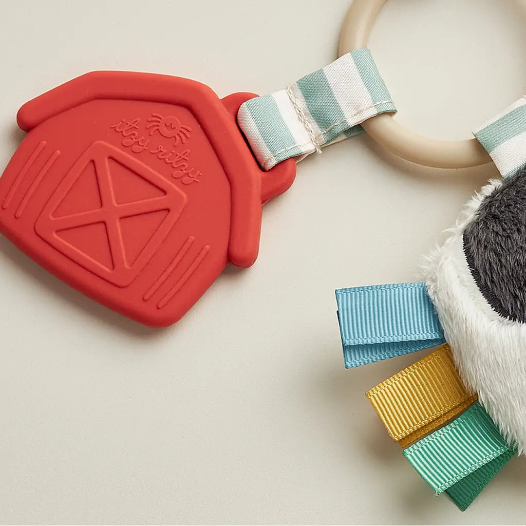 Carmen the Cow Itzy Pal™ – Plush Baby Toy with Teether & Sensory Textures