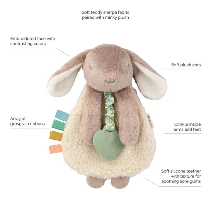 Taupe Bunny Itzy Friends Lovey™ Plush image 1