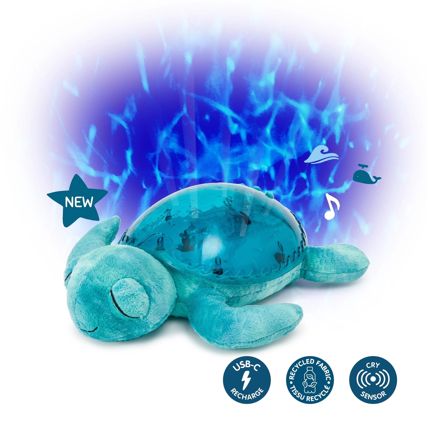 Tranquil Turtle Rechargeable - Nightlight & Sound Machine image 2