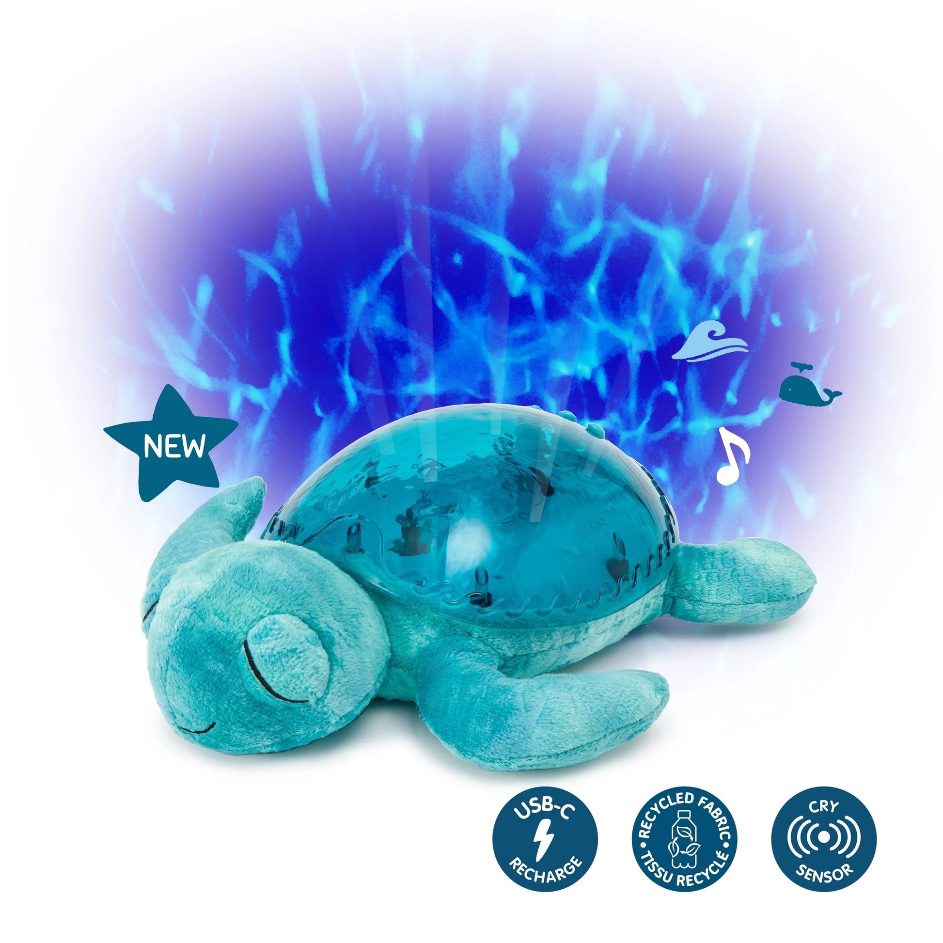 Tranquil Turtle Rechargeable - Nightlight & Sound Machine image 2