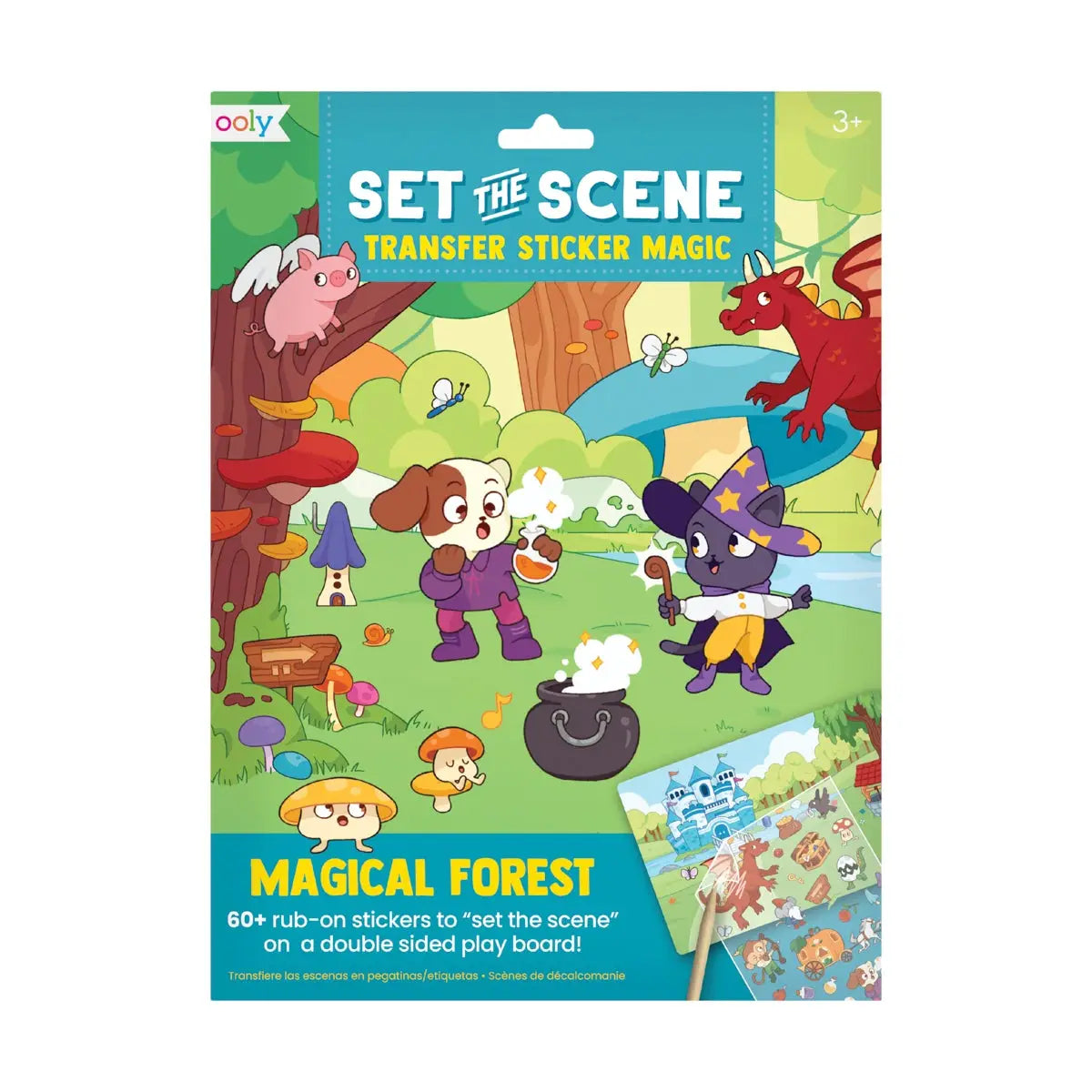 Set the Scene Transfer Stickers Magic | Magical Forest