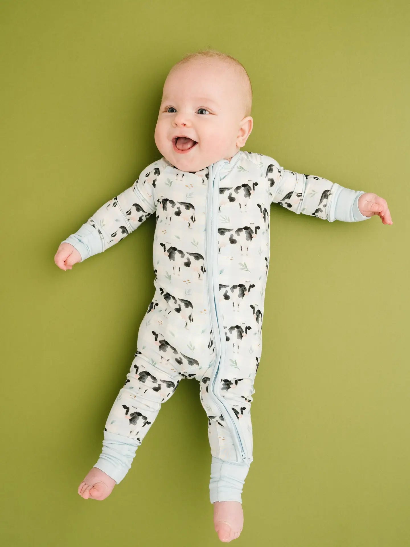 Dairy Cow Bamboo Sleeper