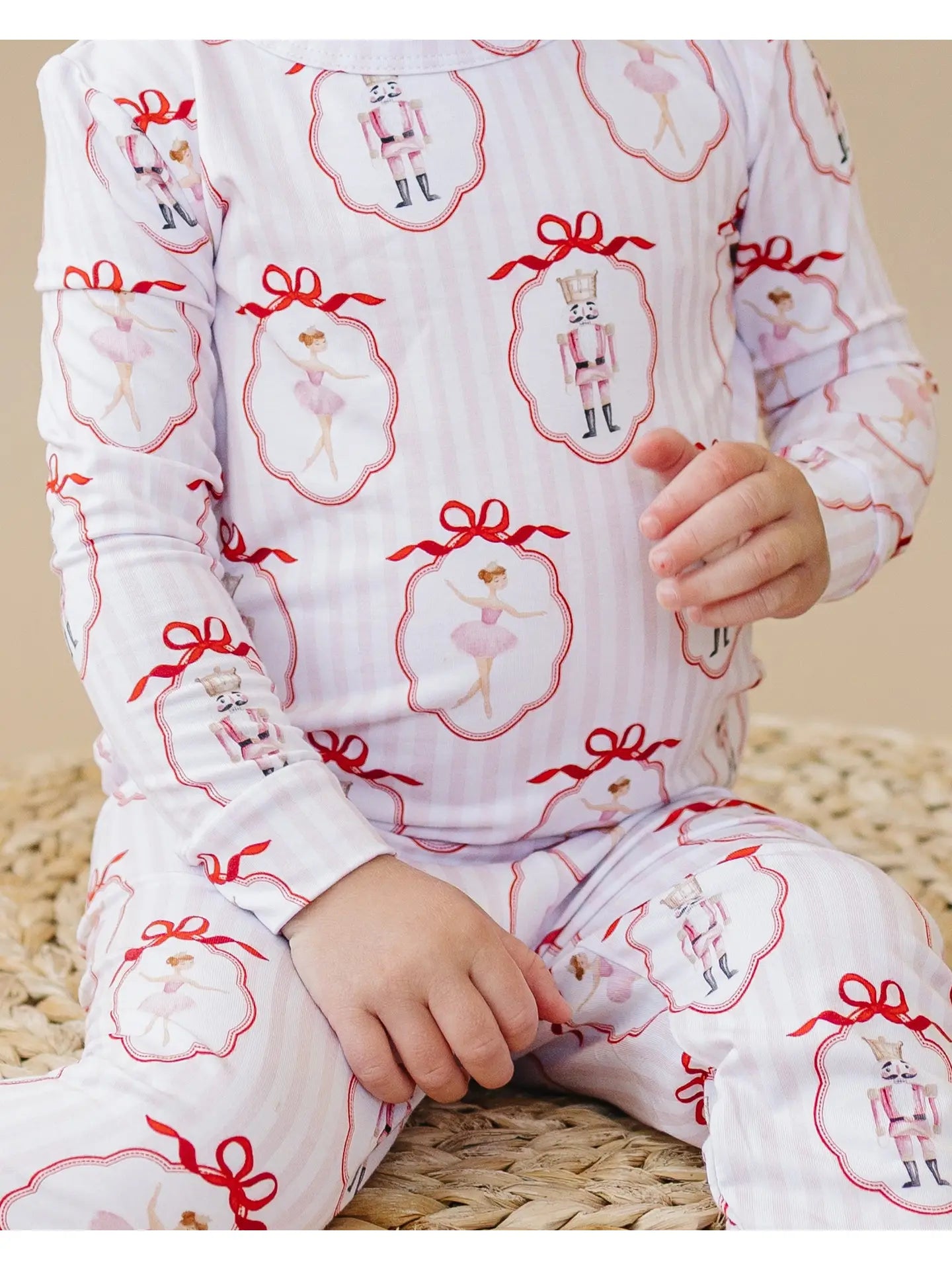 Pink Nutcracker Bamboo Two Piece Set