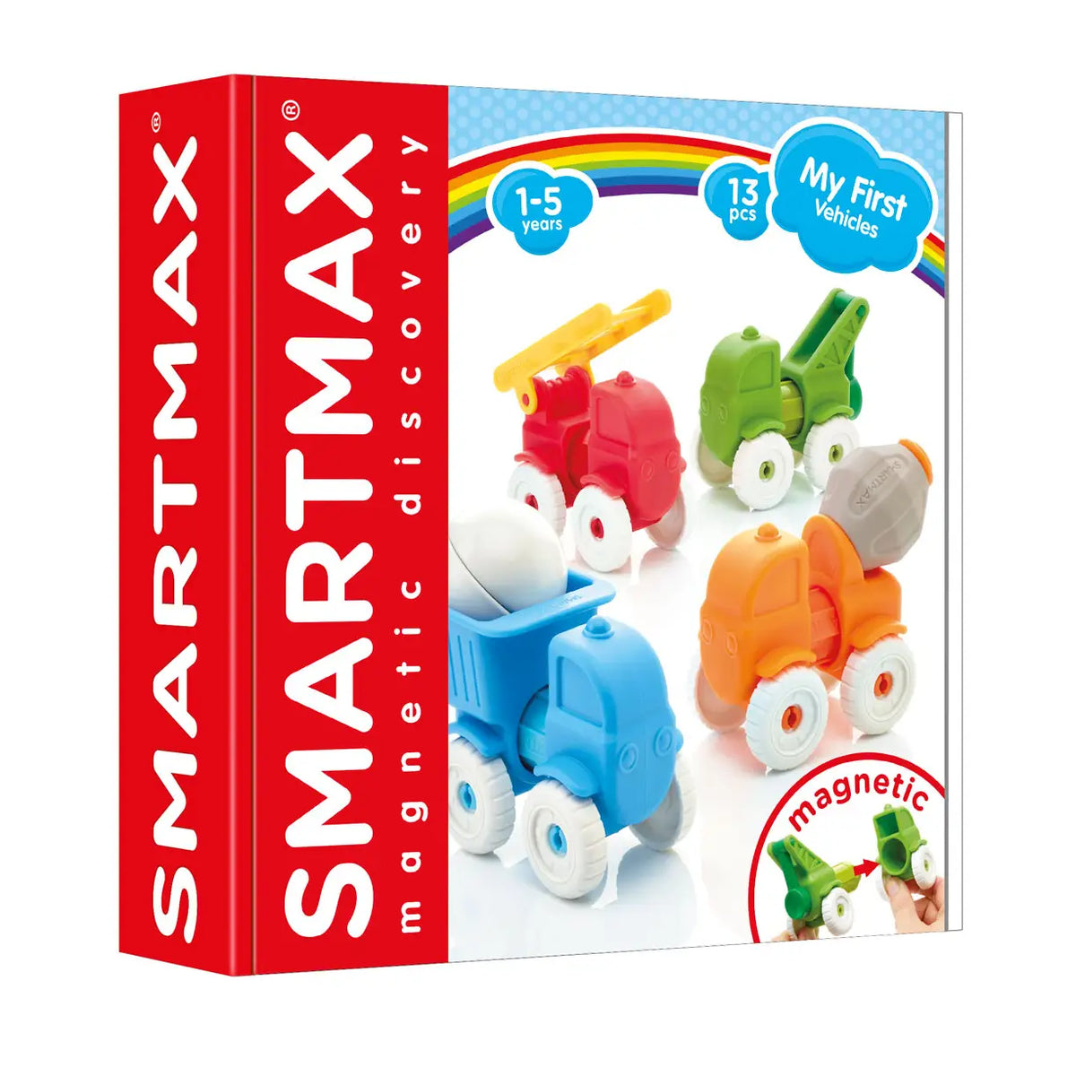 Smartmax My First Vehicles | Magnetic Stem Set Ages 1+